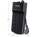 CyberPower B808 Essential Series 8-Outlet Surge Protector