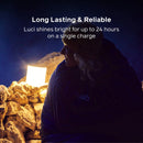 BioLite Luci Original Clear Solar Inflatable Lantern (Warm White LED, Matte Finish)