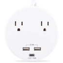 CyberPower P205UC Professional Series 2-Outlet Surge Protector