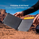 BioLite SolarPanel 10+ Foldable 10W Solar Panel with Integrated Battery