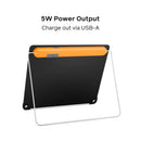 BioLite SolarPanel 5+ Foldable 10W Solar Panel with Integrated Battery