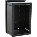 Middle Atlantic Steel Wall Mount Rack (Black)