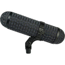 Radius Mini-ALTO 250 Blimp Windshield with RAD-2 Kit & PG Handle (Black, Multi-Pile)