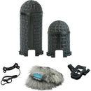 Radius Mini-ALTO 250 Blimp Windshield ADD-ON Kit (Gray, Long-Pile)