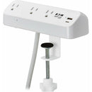 Tripp Lite Protect It! 3-Outlet Surge Protector with Desk Clamp (8')