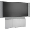 Middle Atlantic Display Shroud for Forum Collaboration Suite (86 to 100" Displays, Silver Gray)