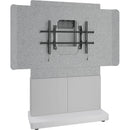 Middle Atlantic Display Shroud for Forum Collaboration Suite (86 to 100" Displays, Silver Gray)