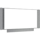 Middle Atlantic Display Shroud for Forum Collaboration Suite (86 to 100" Displays, Silver Gray)