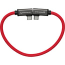 Kondor Blue Dual Right Angle USB-C 3.2 Gen 2x2 Braided Cable