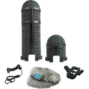 Radius Mini-ALTO 280 Blimp Windshield ADD-ON Kit (Gray, Long-Pile)