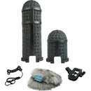 Radius Mini-ALTO 300 Blimp Windshield ADD-ON Kit (Gray, Long-Pile)