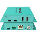 Turtle AV USB-C 4K60 Video and USB 2.0 Extender Kit
