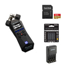 Zoom H1essential 2-Track 32-Bit Float Portable Audio Recorder with Essentials Kit