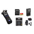 Zoom H1essential 2-Track 32-Bit Float Portable Audio Recorder with Deluxe Kit