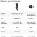 Tilta Rotatable Phone Mounting Bracket V2 with 15mm Rod Mount