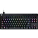 Logitech G Pro X TKL RAPID RGB Gaming Keyboard (Black)