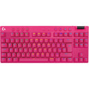 Logitech G Pro X TKL RAPID RGB Gaming Keyboard (Pink)