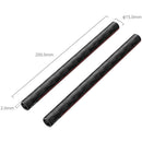 SmallRig 15mm Carbon Fiber Rods (Pair, 8")
