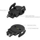 SmallRig Mounting Clamp for External SSD with Cold Shoe Mount & Cable Clamp