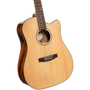 Cort Earth60CE Dreadnought Cutaway (Natural Gloss Finish)