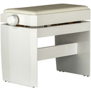 Dexibell Deluxe Piano Bench (White Satin)