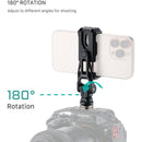 Tilta Rotatable Phone Mounting Bracket V2 with Cold Shoe Mount