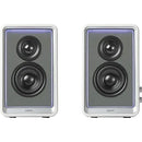 Edifier QR65 2-Way Active Wireless Desktop Speakers with Lighting Effects (White, Pair)