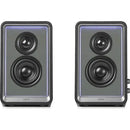 Edifier QR65 2-Way Active Wireless Desktop Speakers with Lighting Effects (Black, Pair)