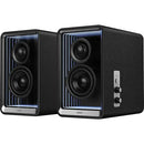 Edifier QR65 2-Way Active Wireless Desktop Speakers with Lighting Effects (Black, Pair)