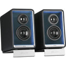 Edifier QR65 2-Way Active Wireless Desktop Speakers with Lighting Effects (Black, Pair)