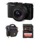 Panasonic Lumix S9 Mirrorless Camera with 18-40mm f/4.5-6.3 Lens and Basic Bundle (Jet Black)