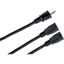 Hosa Technology YAC-406 Grounded Edison Y-Cable