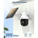 aosu SolarCam D1 Lite QHD Outdoor PTZ Solar-Powered Wi-Fi Security Camera