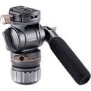 Tilta Travel Video Fluid Head with Flat Base (Space Gray)