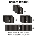 Ruggard Adjustable Hard Divider Insert for Pelican 1560 Hard Case