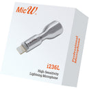 MicW i236L 1/2" Digital Measurement Microphone for iOS Devices (Lightning)