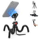 Neewer TP33 Magnetic Flexible Phone Tripod with Ball Head & Metal Rings