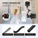 Neewer TP33 Magnetic Flexible Phone Tripod with Ball Head & Metal Rings