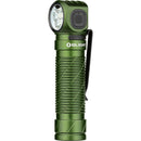 Olight Perun 3 Rechargeable Right-Angle LED Flashlight and Headband (OD Green)