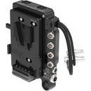MID49 Power Distribution Box DB-1 with 15mm LWS Rod Mount for RED KOMODO-X & V-RAPTOR (V-Mount)