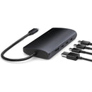 Satechi USB-C Multi-Port 8K Adapter with Ethernet V3 (Midnight)