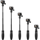 TELESIN Quick Release Selfie Stick 2.0 with Mini Tripod