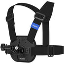 TELESIN Vest Chest Strap with Quick Release for Action Cameras (Black)