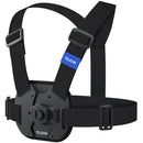 TELESIN Vest Chest Strap with Quick Release for Action Cameras (Black)
