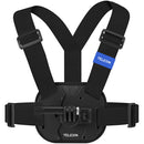 TELESIN Vest Chest Strap with Quick Release for Action Cameras (Black)