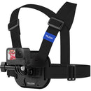 TELESIN Vest Chest Strap with Quick Release for Action Cameras (Black)