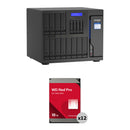 QNAP 216TB TVS-h1688X 16-Bay NAS Enclosure Kit (12 x 18TB)