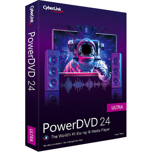 PowerDVD 24 Ultra (PC) (1 Device, Lifetime) - CyberLink Key - GLOBAL