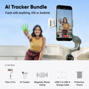 Insta360 Flow 2 Pro Smartphone Gimbal Stabilizer AI Tracker Bundle (Gray)