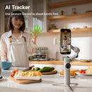 Insta360 Flow 2 Pro Smartphone Gimbal Stabilizer AI Tracker Bundle (Gray)